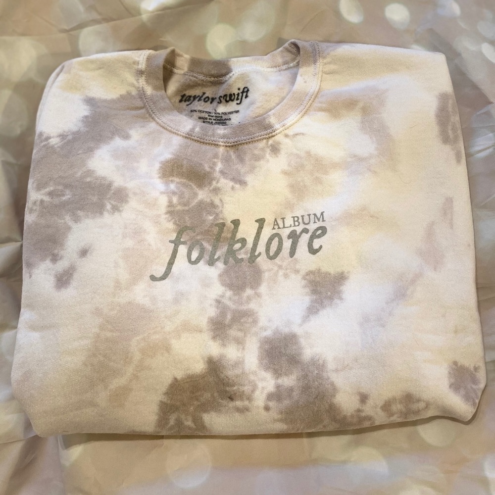taylor swift folklore sweatshirt pullover tie dye - Picture 6 of 16